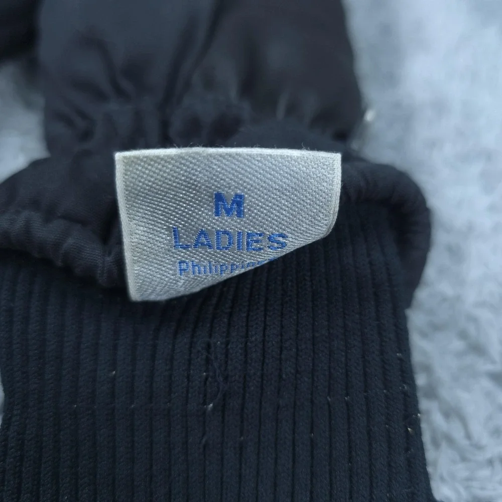 Kombi Gloves Womens Medium Black Gore-Tex Waterproof Leather Trim Ski